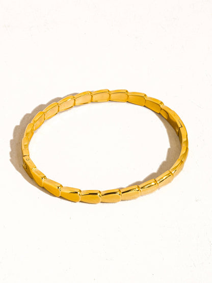 Brae Thin Serpent Bangle | Waterproof Jewelry