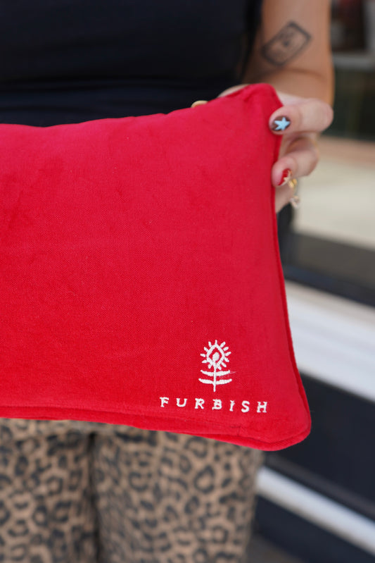 God Testing Me | FURBISH Needlepoint Pillow