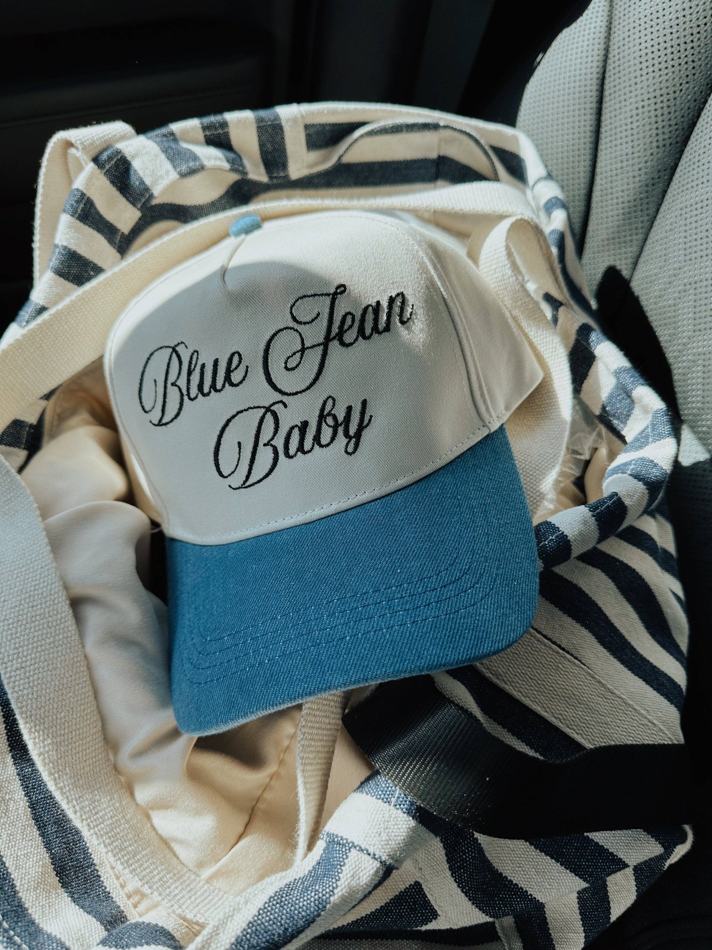 Blue Jean Baby Trucker Hat