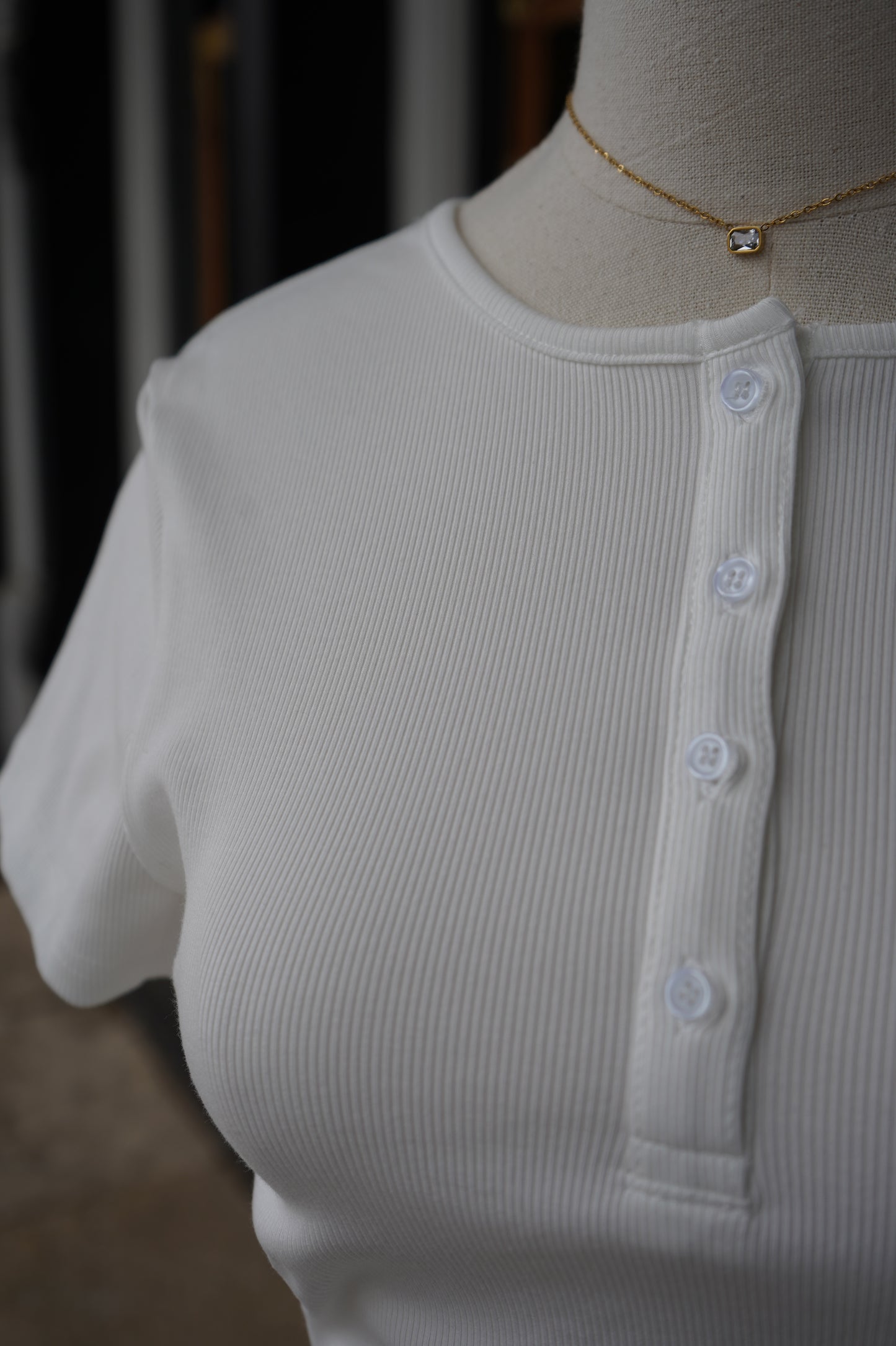 Lila Henley Short Sleeve