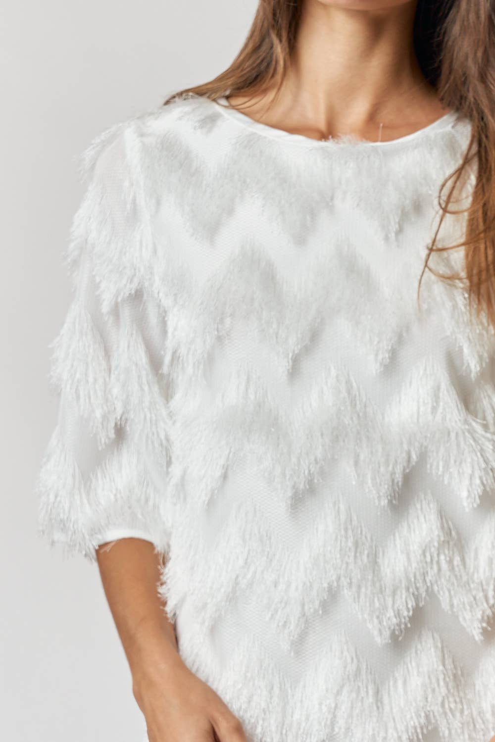 Wren Fringe Mini Dress