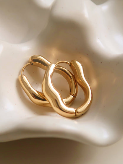 Darcy Hoop Earring | Waterproof Jewelry