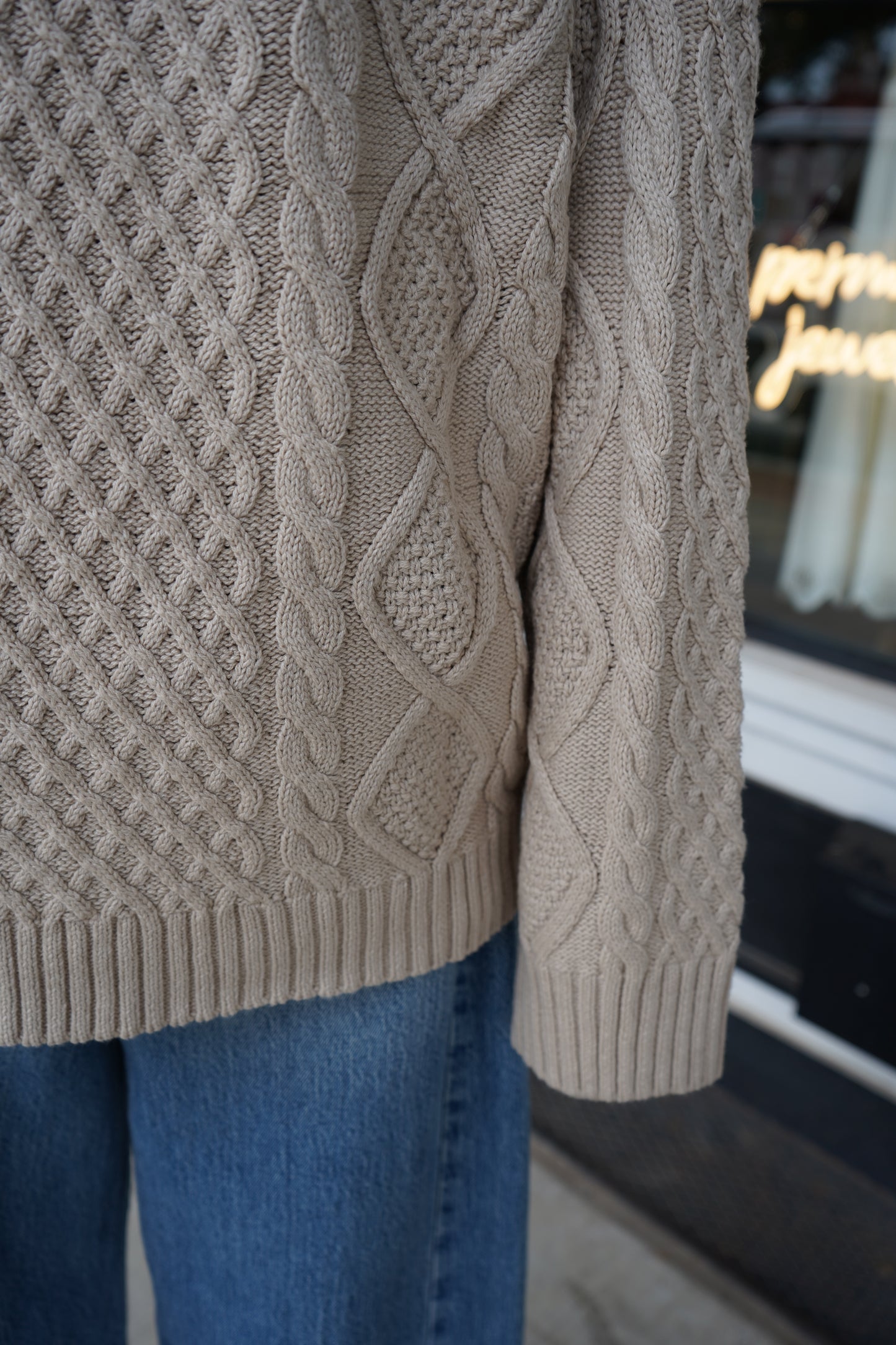 Rory Cable Knit Sweater