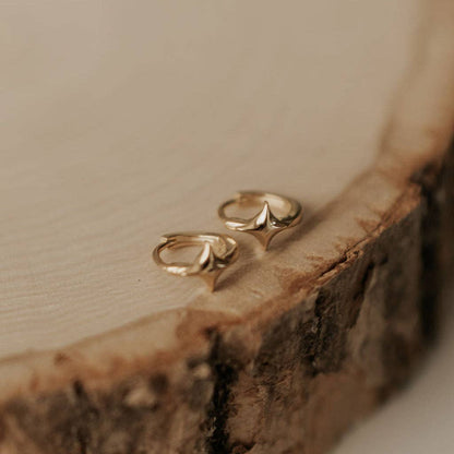 Beth Star Hoops | Waterproof Jewelry