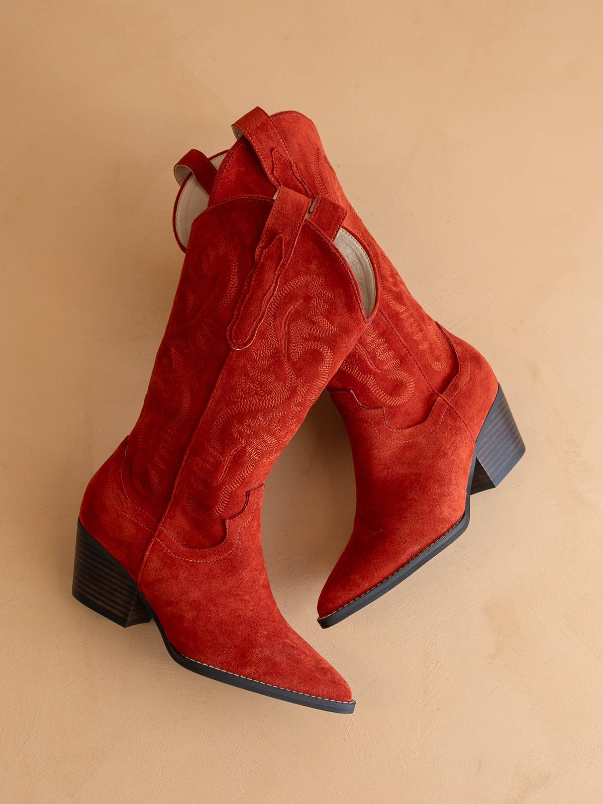 The Amaya | Red Classic Western Boot
