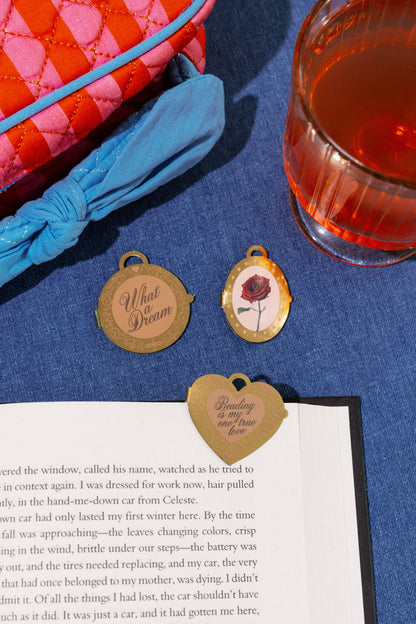 Locket Magnetic Bookmark | Set of 3
