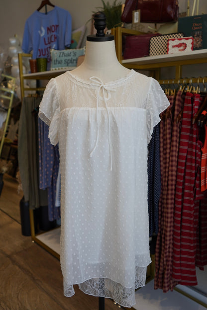 Sarah Babydoll Mini Dress
