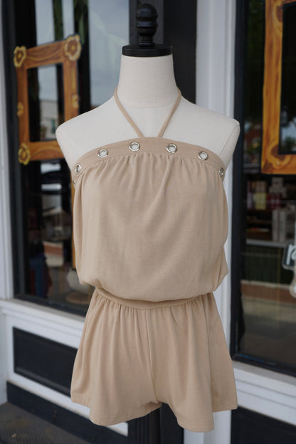 She's All That Halter Neck Romper