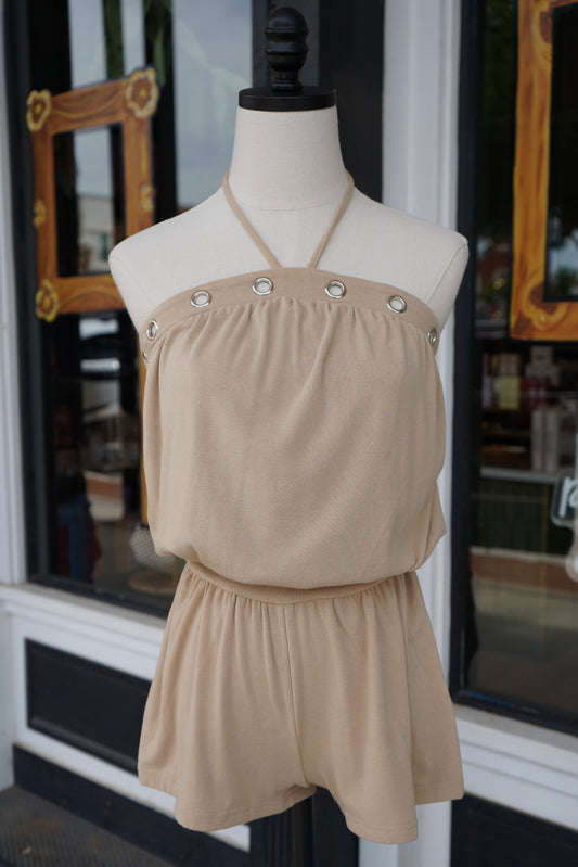 She's All That Halter Neck Romper
