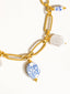 Riela Ceramic Floral Chain Necklace | Waterproof Jewelry