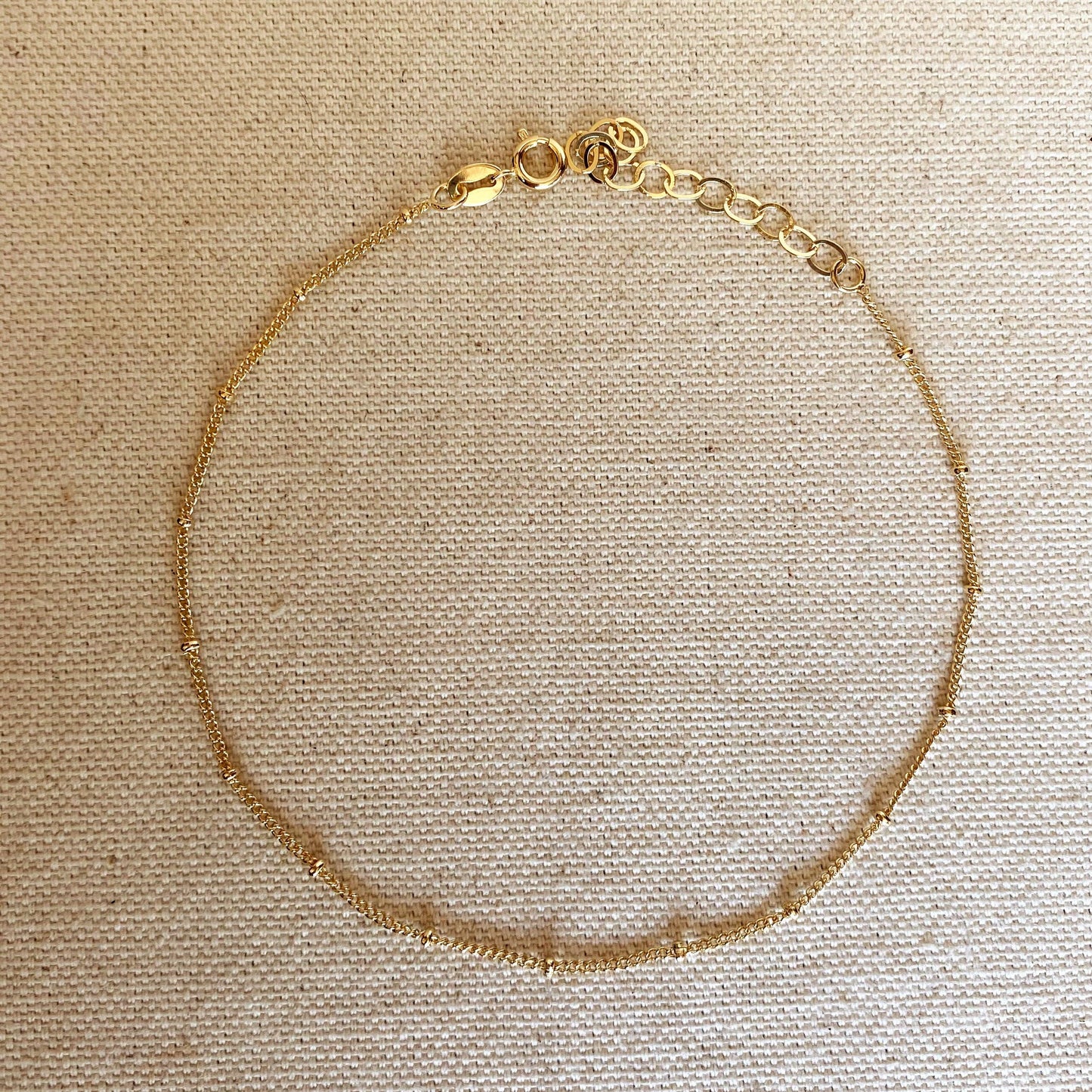 Satellite Chain Anklet | Waterproof Jewelry