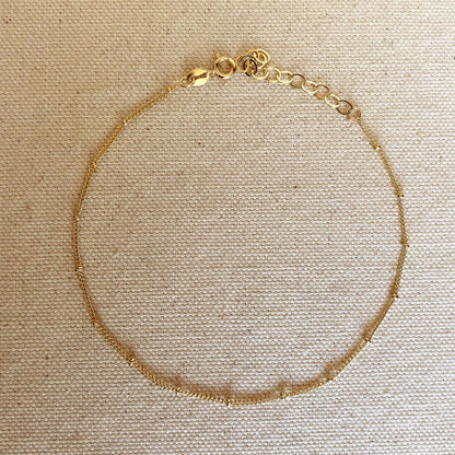 Satellite Chain Anklet | Waterproof Jewelry