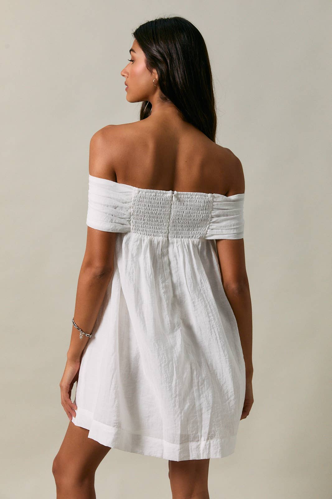 Gaia Bow Mini Dress