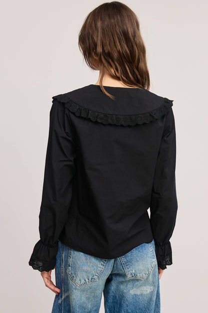 Jenny Bib Collar Blouse