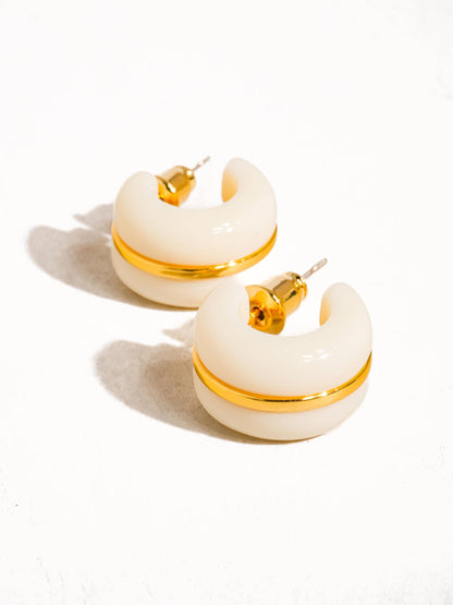 Arlo Hoop Earring | Waterproof Jewelry