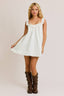 Lucy Ruffle Mini Dress