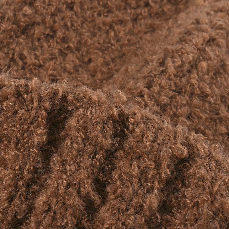 Bree Boucle Knit Beanie