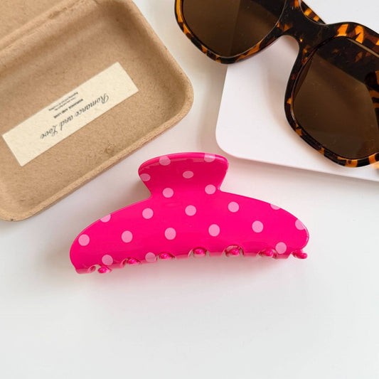 Nina Polka Dot Claw