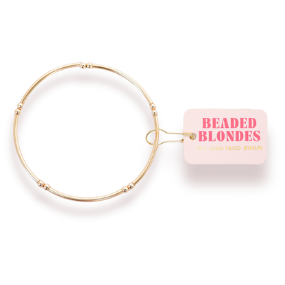 Mollie Bar Bracelet | BEADED BLONDES