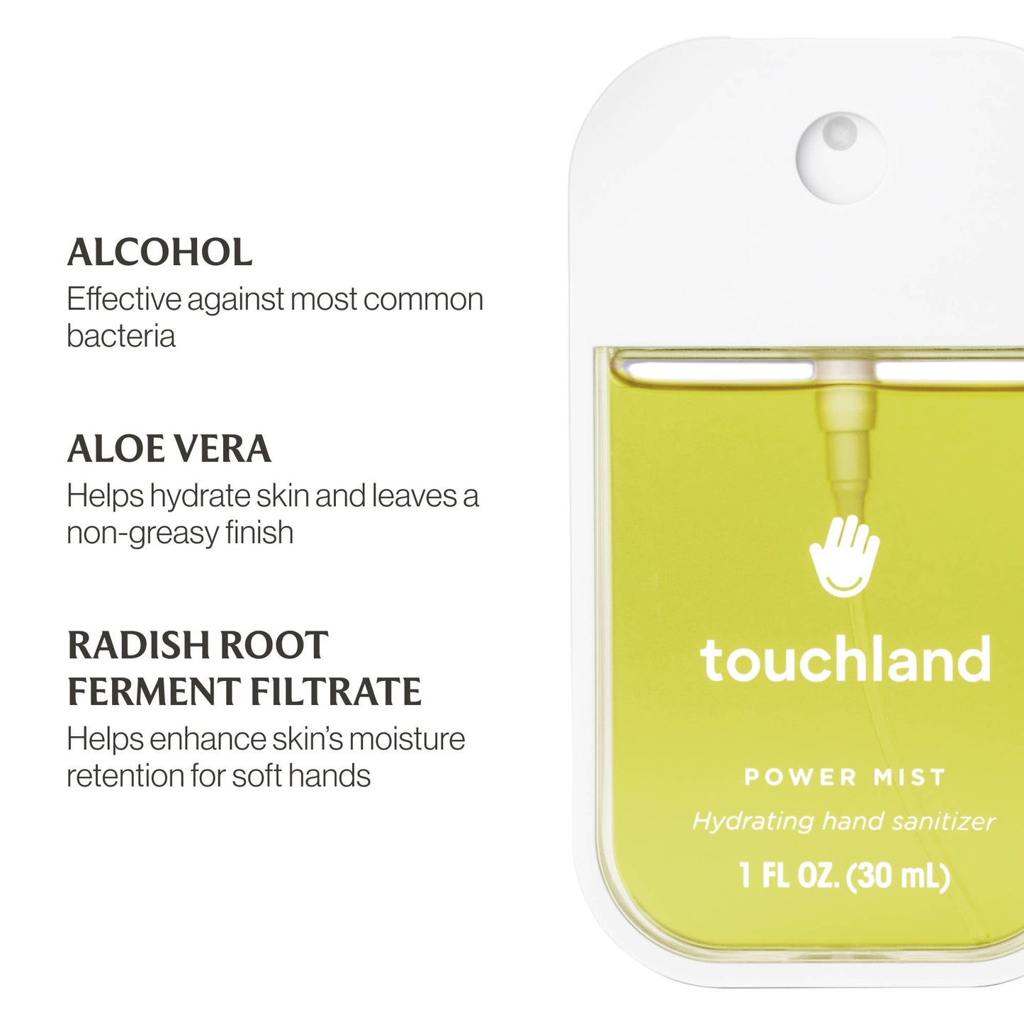 Vanilla Blossom Hydrating Hand Sanitizer | Touchland