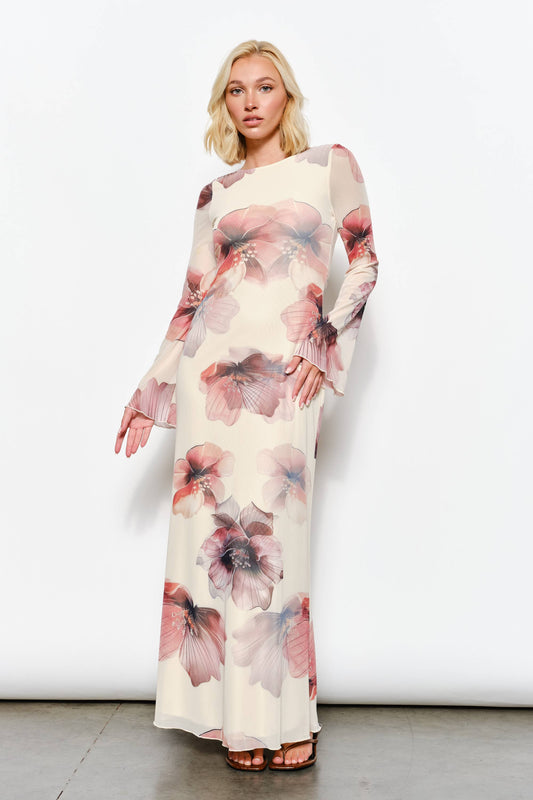 Ariana Floral Maxi Dress