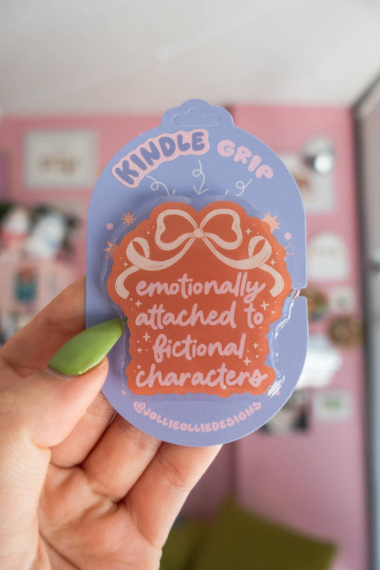 Emotionally Attached To Fictional Characters | Kindle Grip