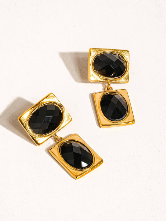 Chance Stone Earring | Waterproof Jewelry