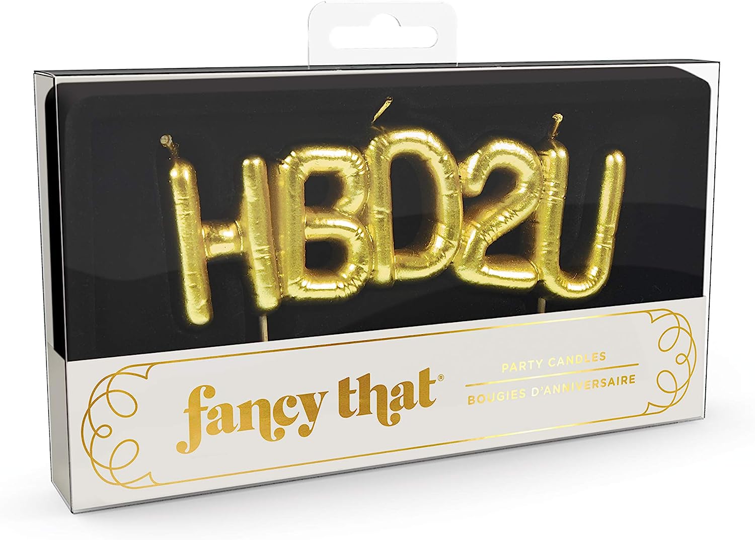 HBD2U Birthday Candles