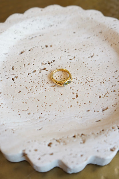 East To West Ring | Waterproof Jewelry