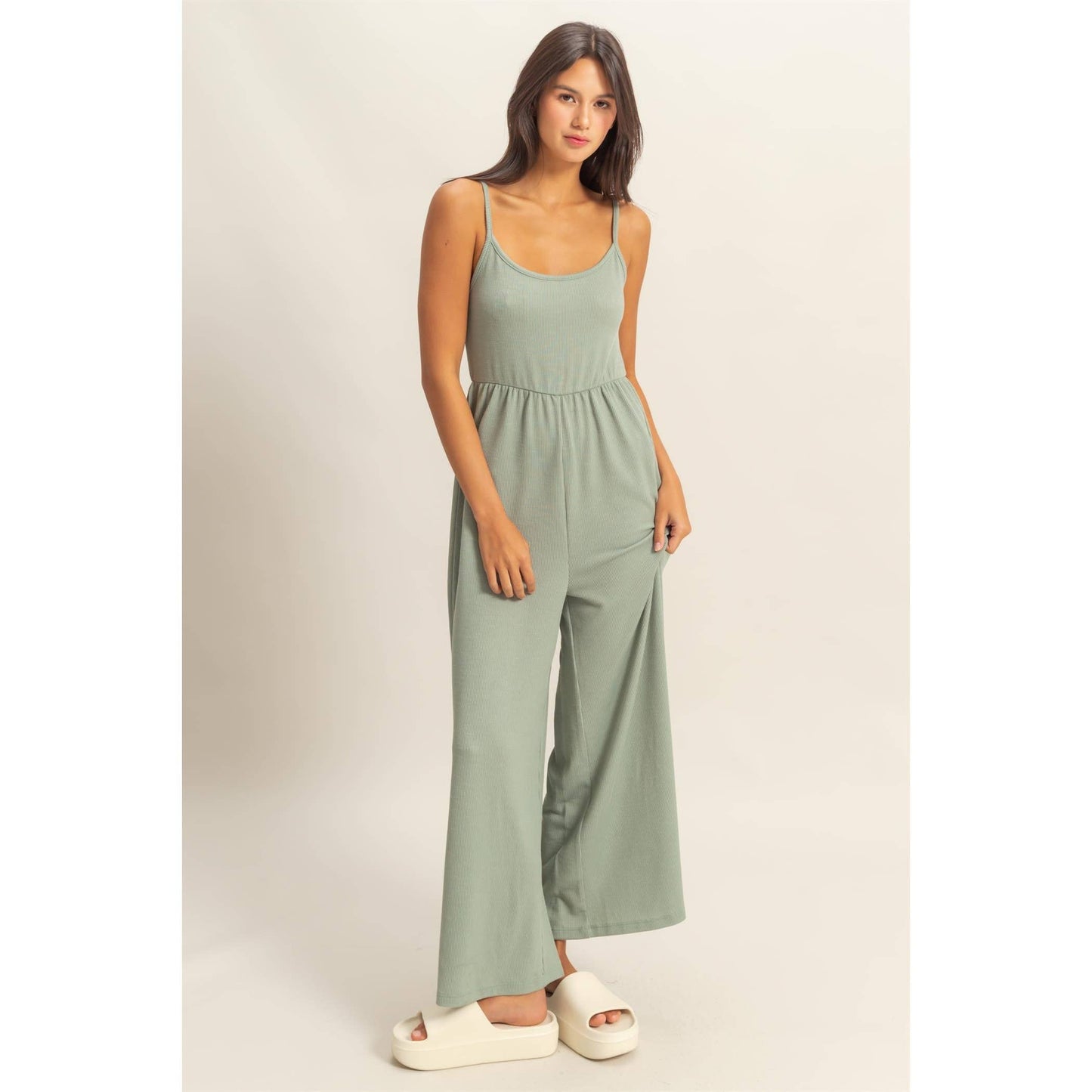 Callie Wide Leg Jumpsuit