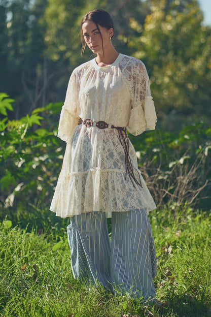 Gabbi Lace Tunic Top