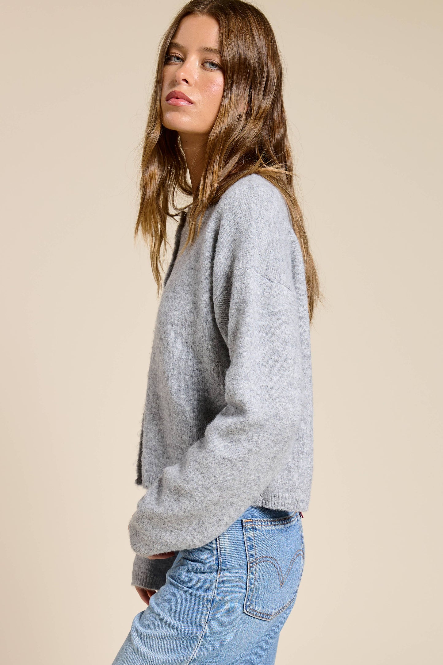 Varsity Patch New York Knit Cardigan