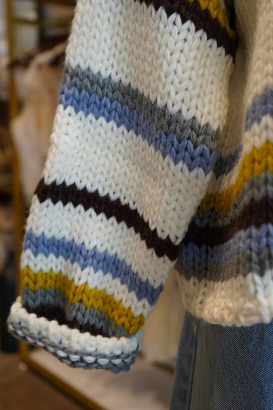Amelia Stripe Sweater