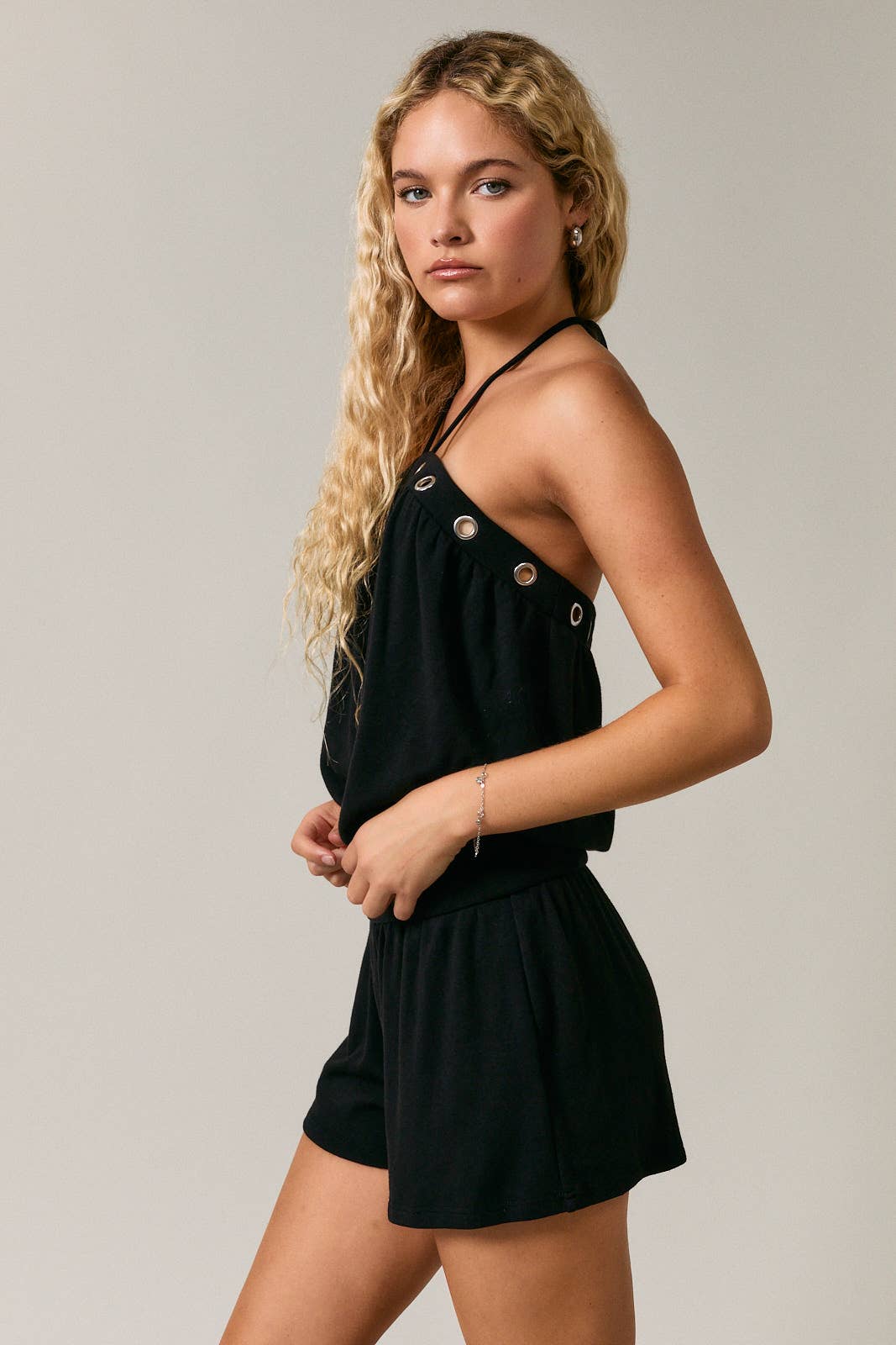 She's All That Halter Neck Romper