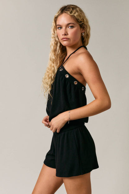 She's All That Halter Neck Romper