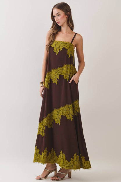 Emmy Lace Maxi Dress