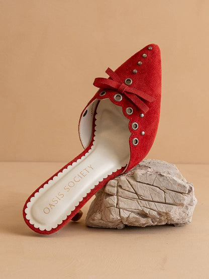 The Meridian Red | Kitten Heel