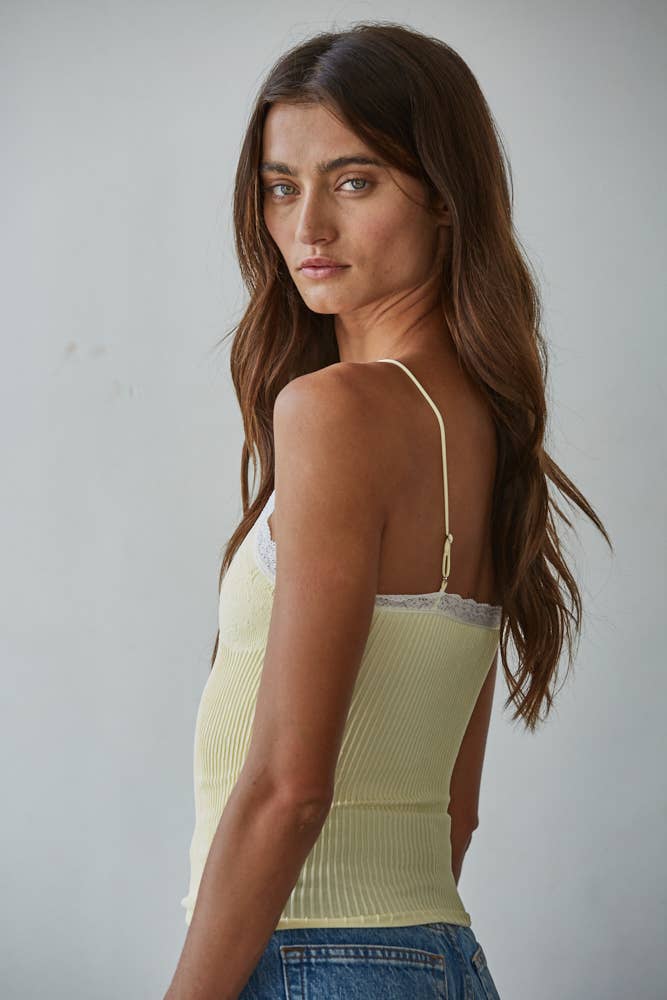 Darling Lace Stretch Tank