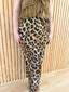 Amber Leopard Midi Skirt