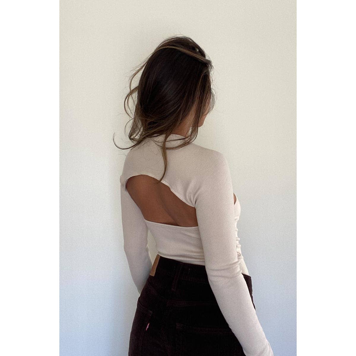 Stassie Cut-Out Long Sleeve