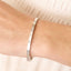 Silver Diamond Bangle | Waterproof Jewelry