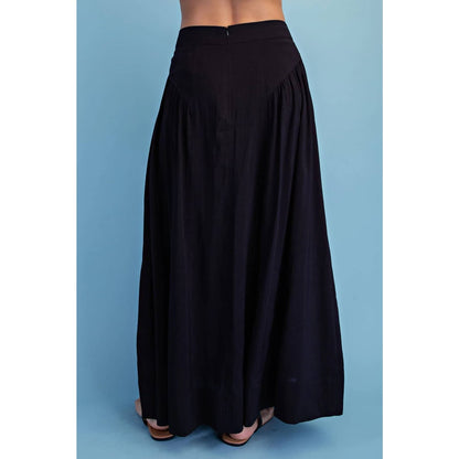 Gabi Basque Waist Skirt