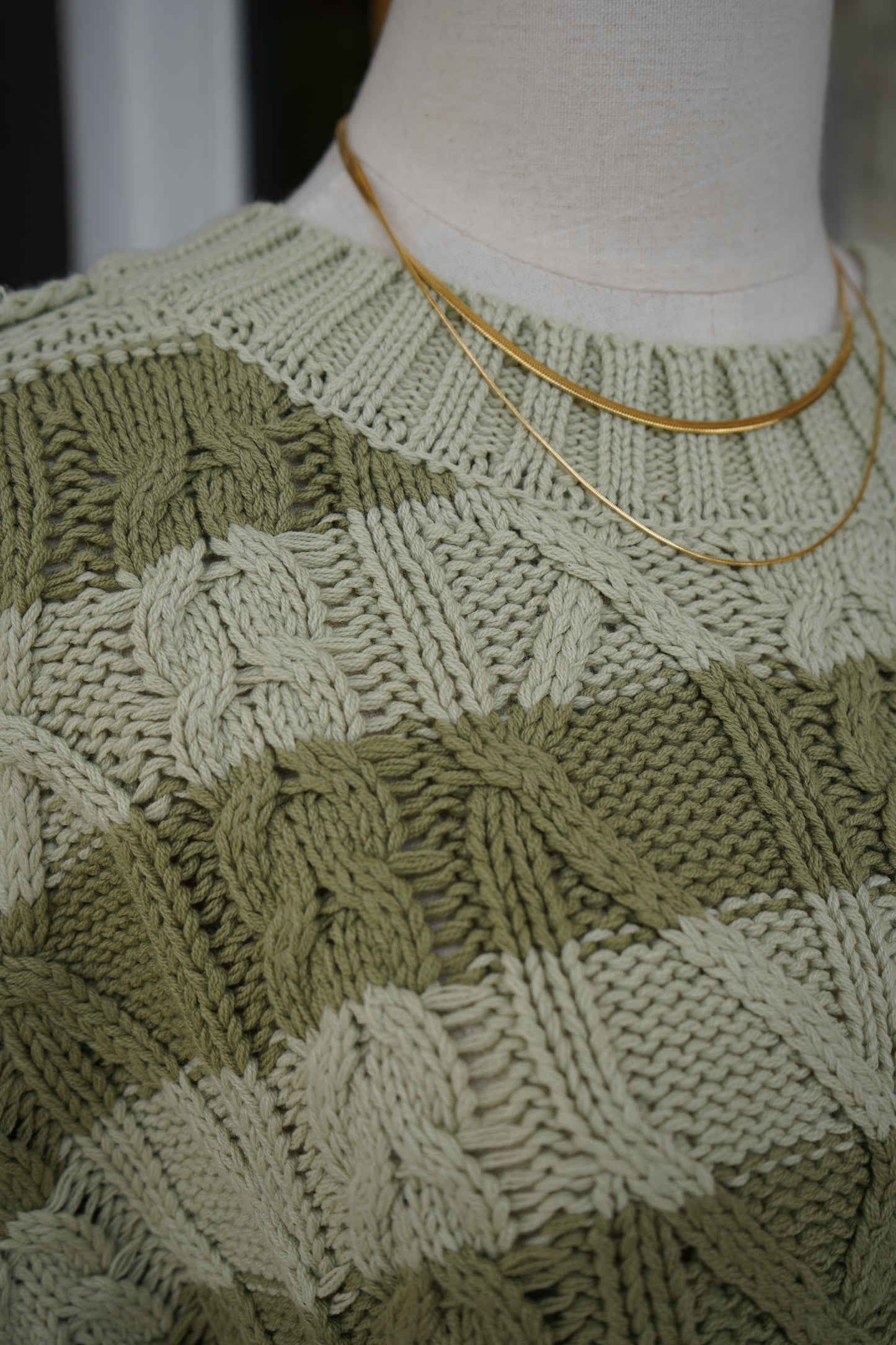 Lennie Stripe Short Sleeve Sweater