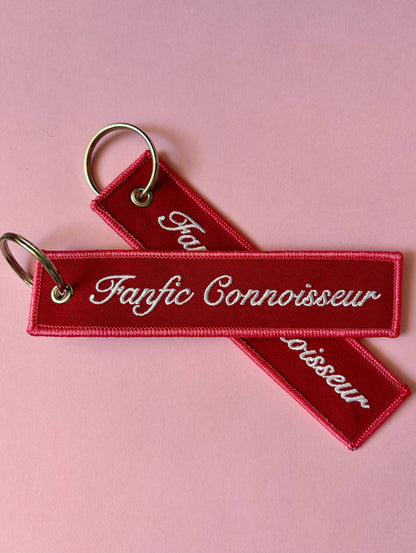 Fan Fic Connoisseur Keychain