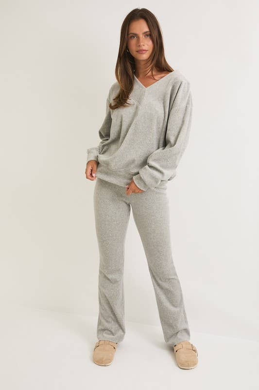 Selena Cozy Crew and Pants Set