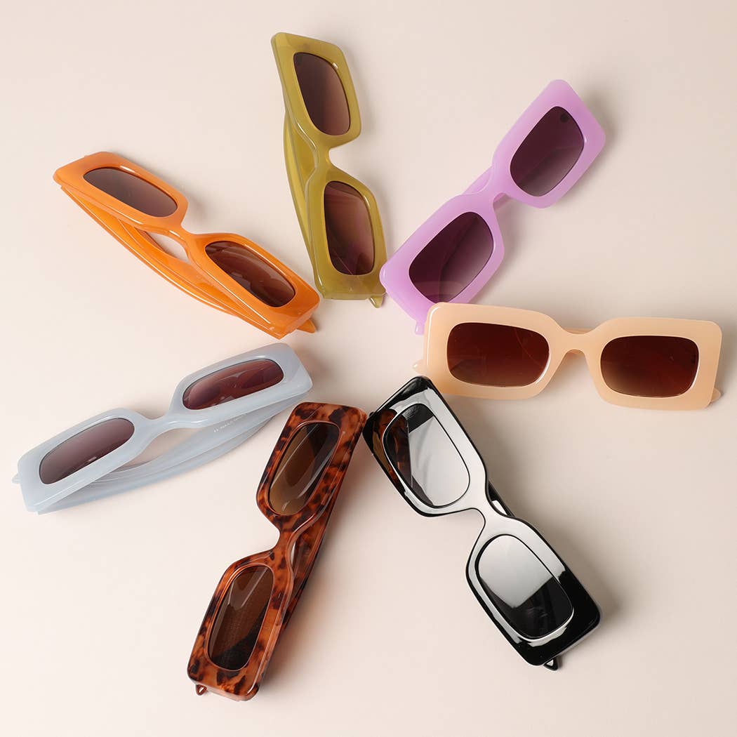 Fran Rectangle Sunglasses
