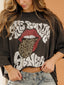 Rolling Stones Leopard Tee