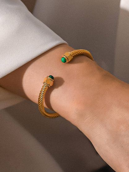 Vail Braided Bangle | Waterproof Jewelry