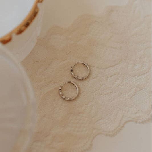 May Raindrop Hoops | Waterproof Jewelry