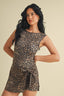 Stacie Leopard Wrap Dress